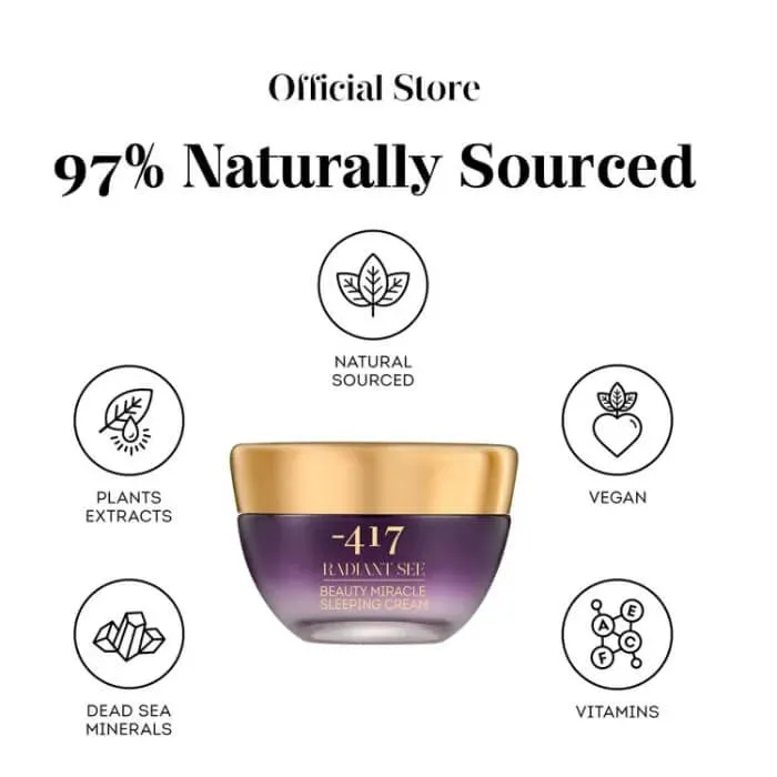 -417 Dead sea Beauty Miracle Sleeping Cream 50 ml.