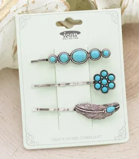 3 pc Bobby pin set