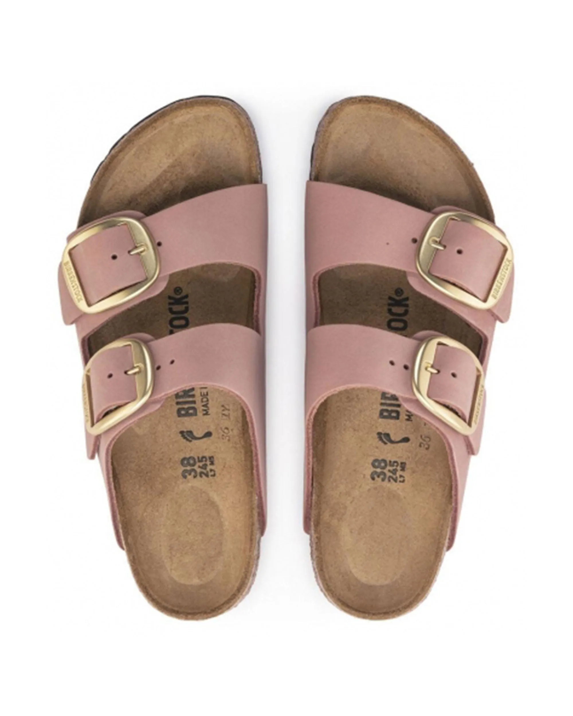 Birkenstock Arizona Big Buckle Old Rose Calzata Stretta