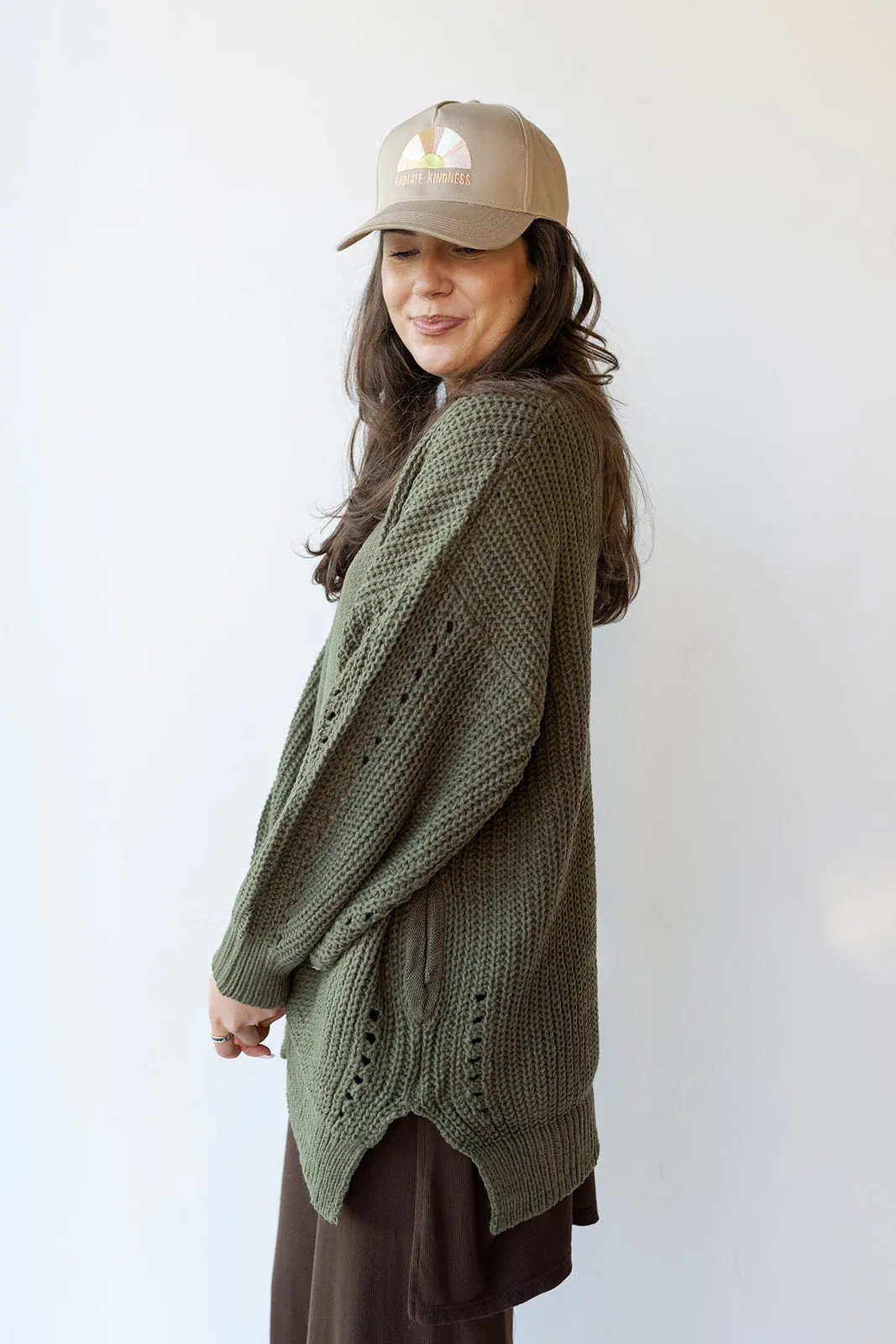 camila chunky cardigan