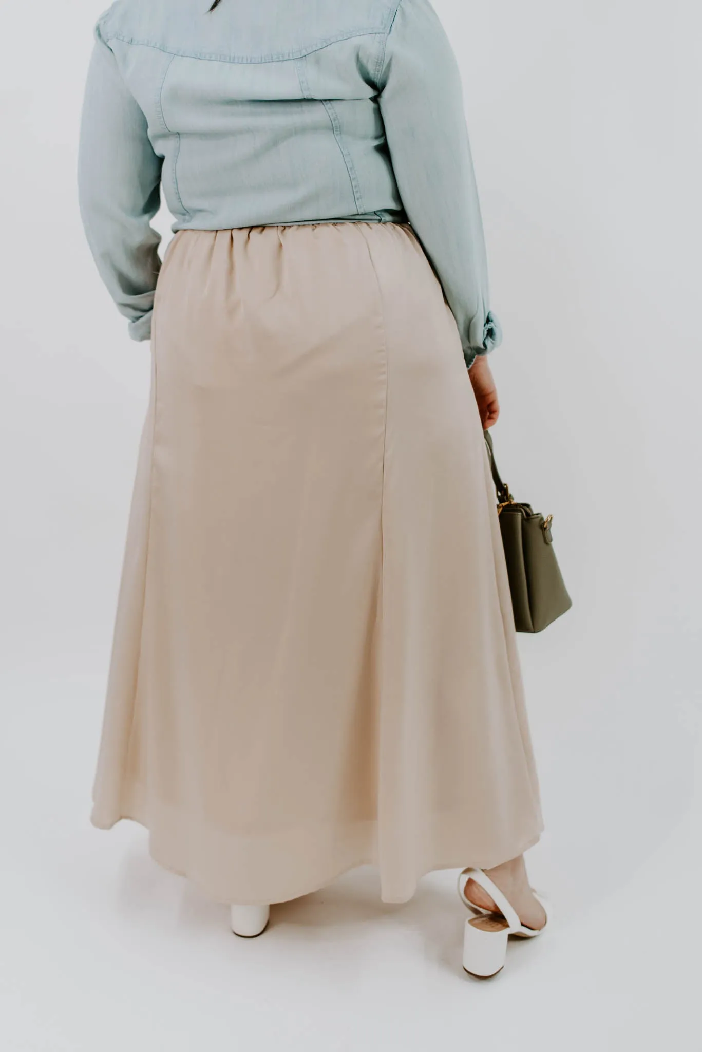 Carmen Satin Skirt