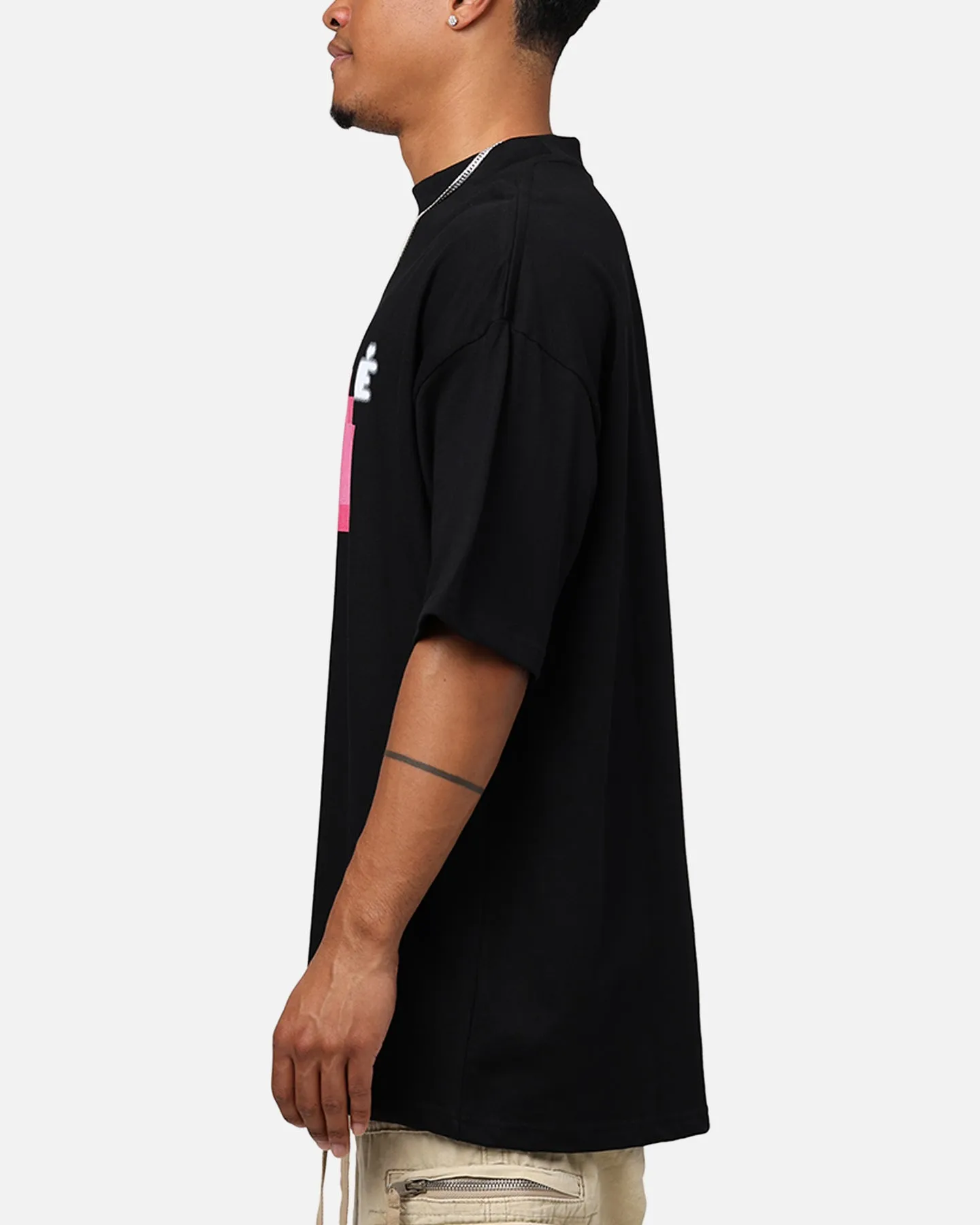 Carre Digi Mock T-Shirt Black