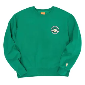 Carrots Label Crewneck Sweatshirt (Kelly Green)