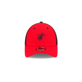 Court Culture HEAT Logo Red Colorblock Dad Hat