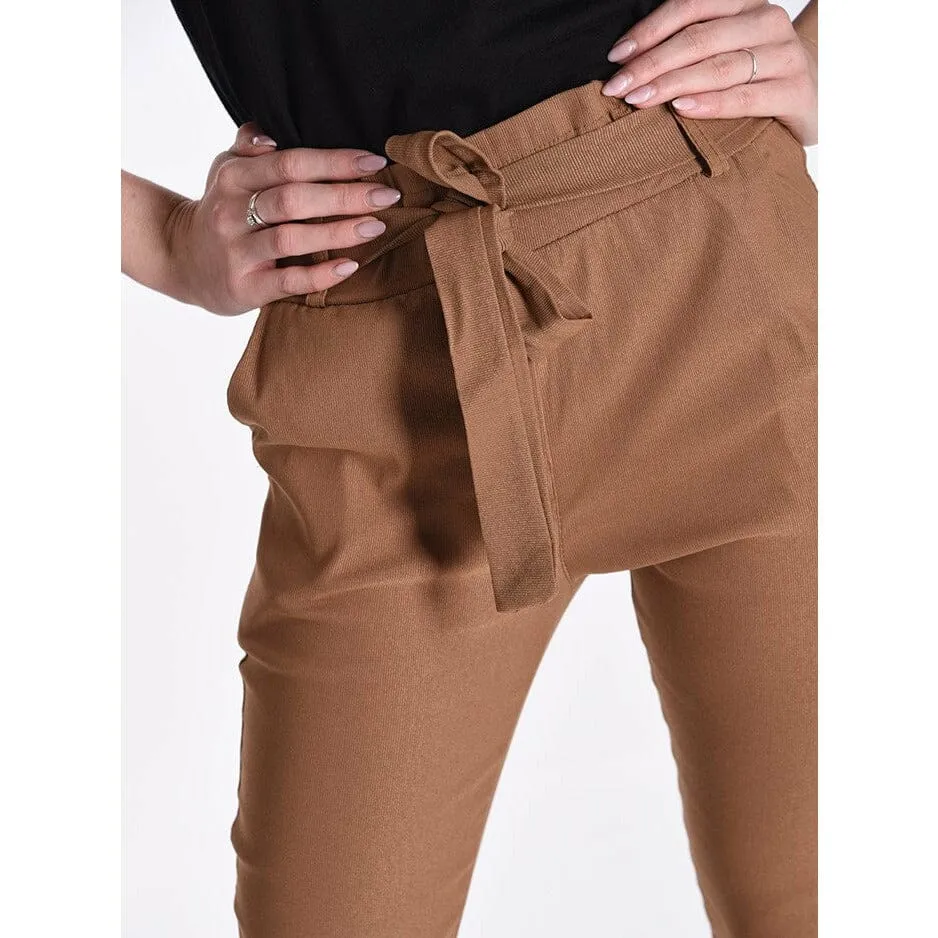 Damen Hosen mit Gürtel