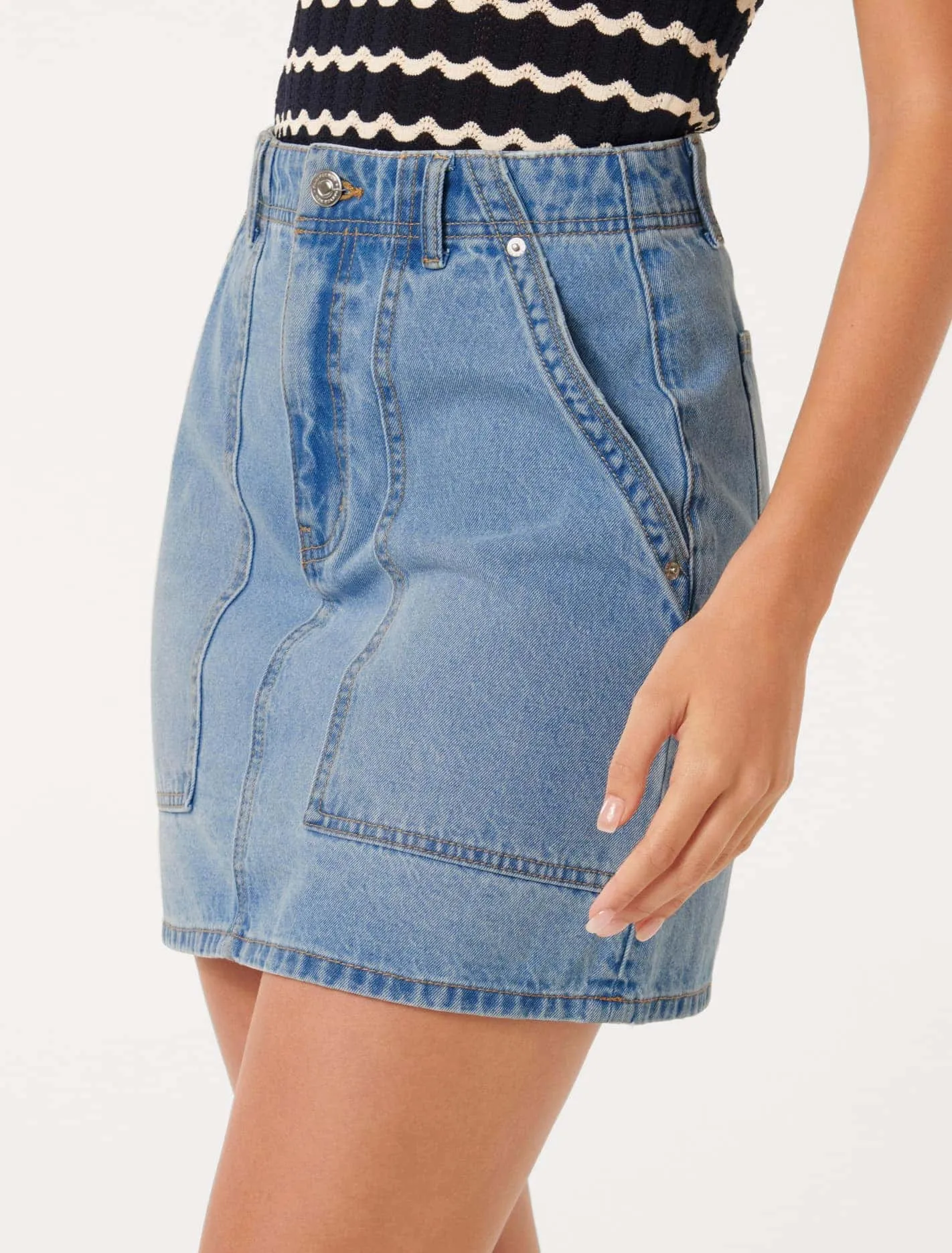 Darla Denim Mini Skirt