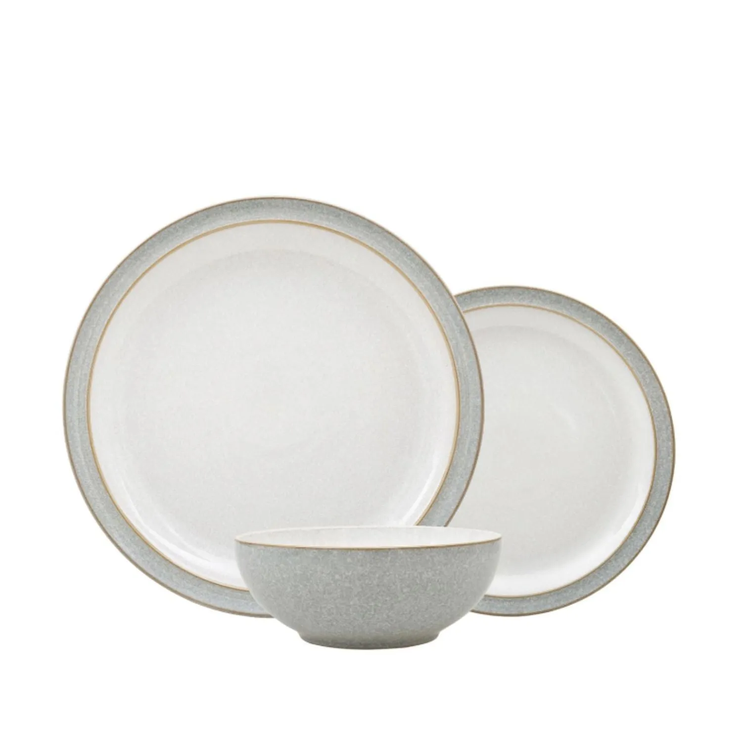 Elements 12 Piece Tablewear Set - Grey