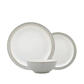 Elements 12 Piece Tablewear Set - Grey