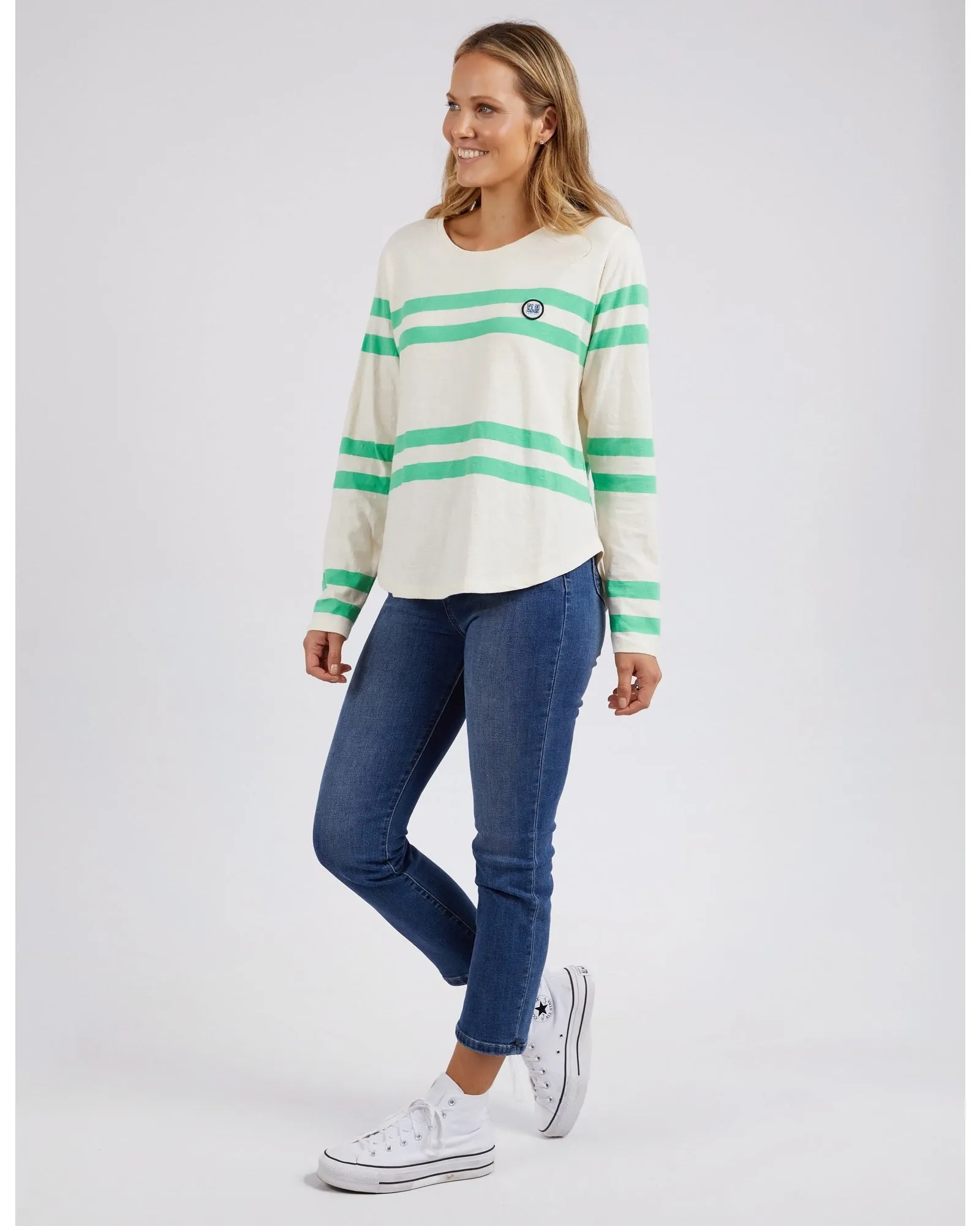 Elm - Allegra Long Sleeve Tee - Meadow