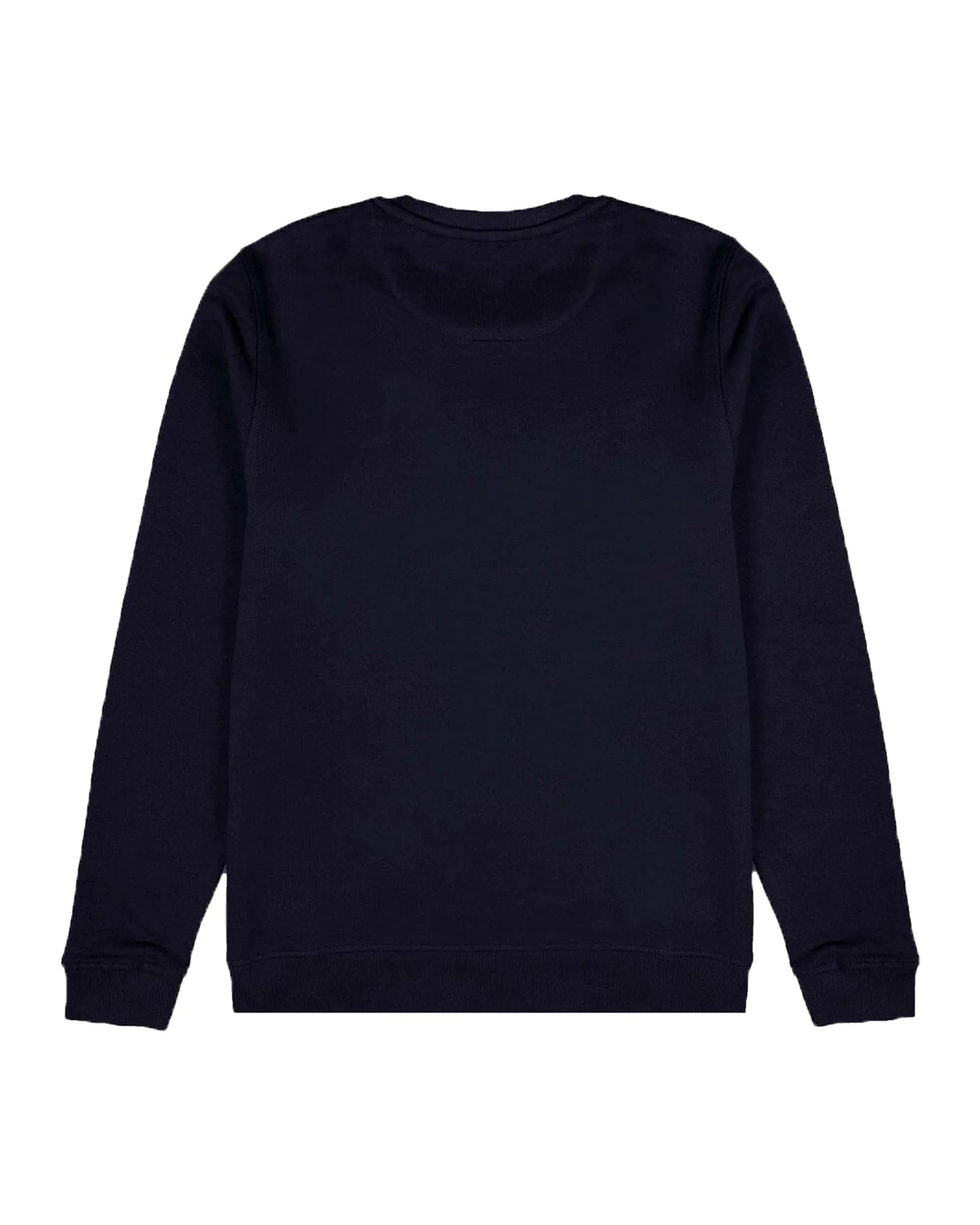 Felpa Uomo Lyle And Scott Crewneck Brushback Sweatshirt Dark Navy