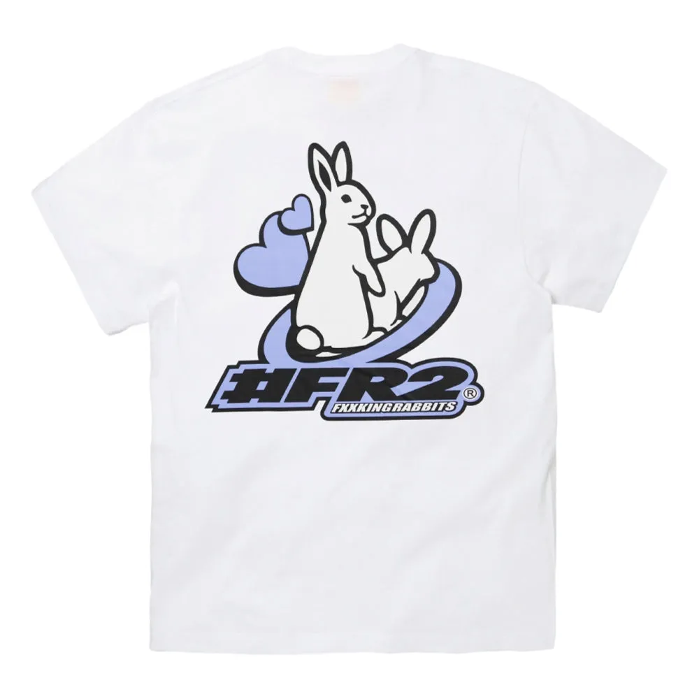 #FR2 HEART ICON T-SHIRT-WHITE