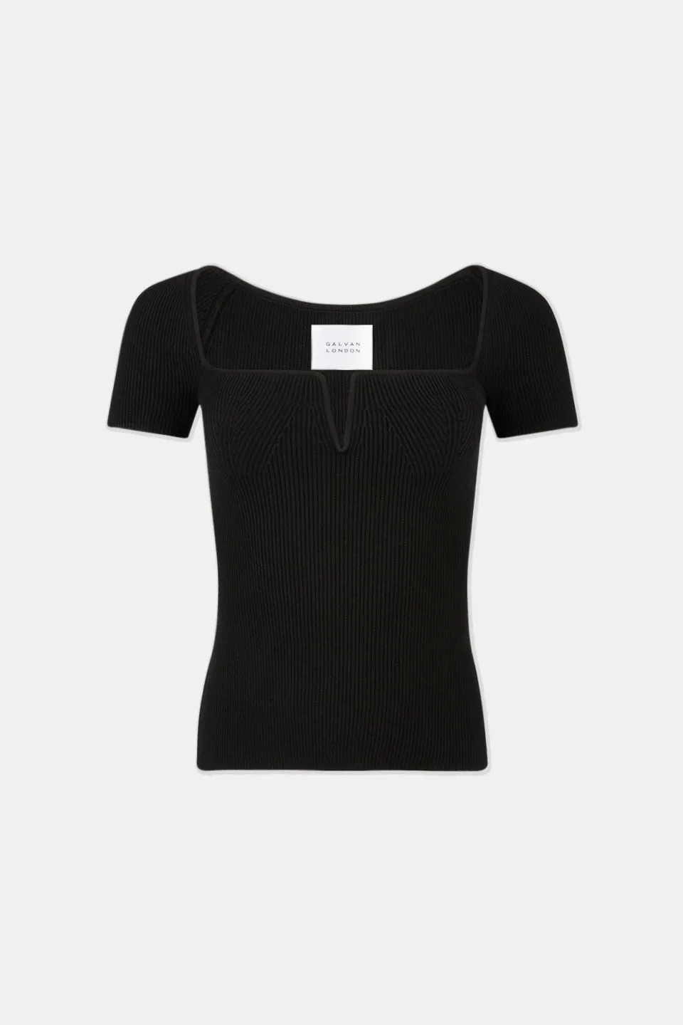 Freya Short Sleeved Top - Black