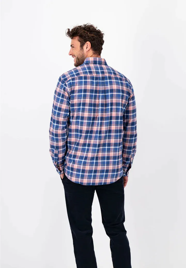 Fynch Hatton Long Sleeve Check Shirt