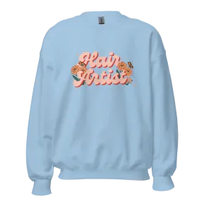 Hair Artist Retro Crewneck Sweatshirt