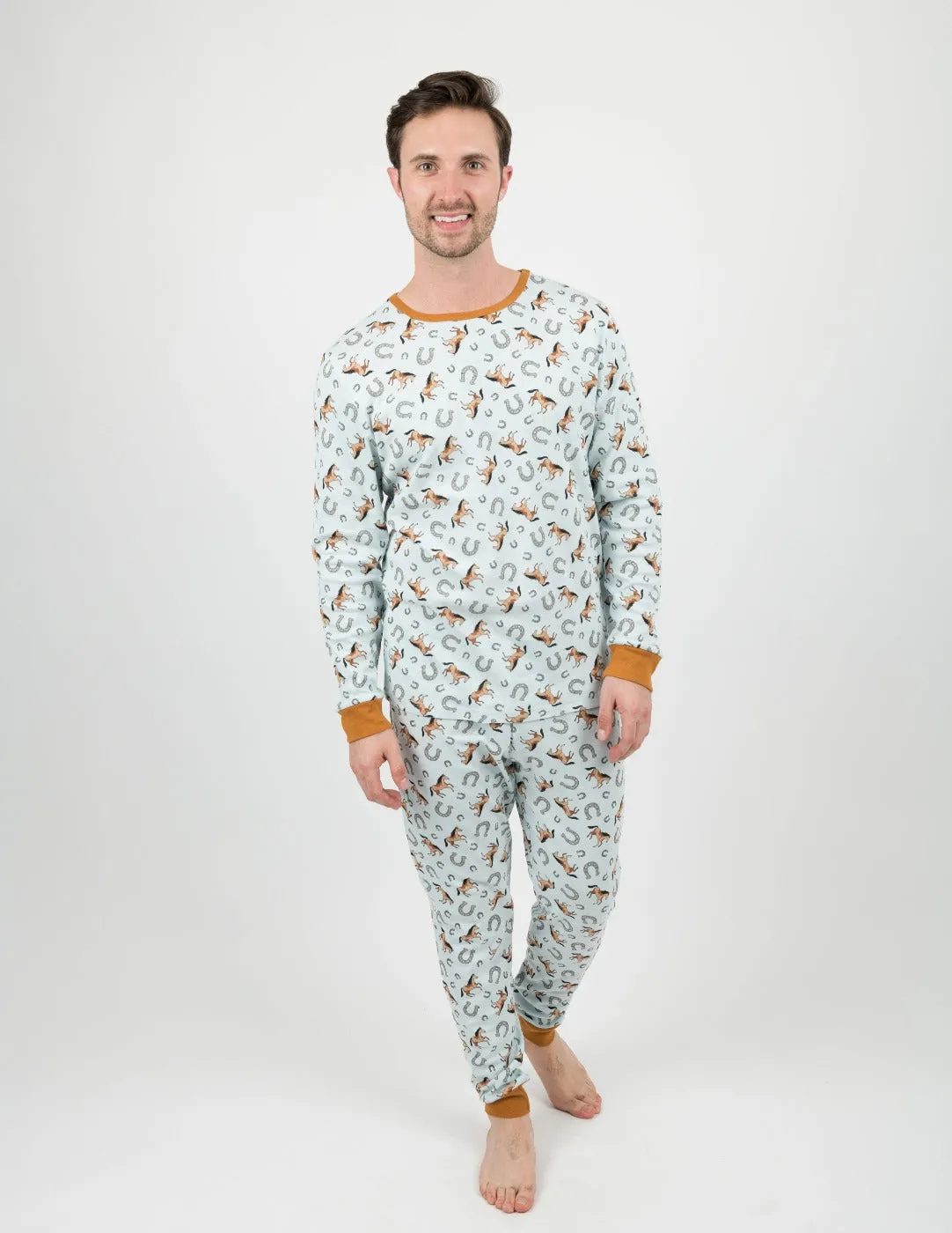 Horse Matching Family Pajama Set