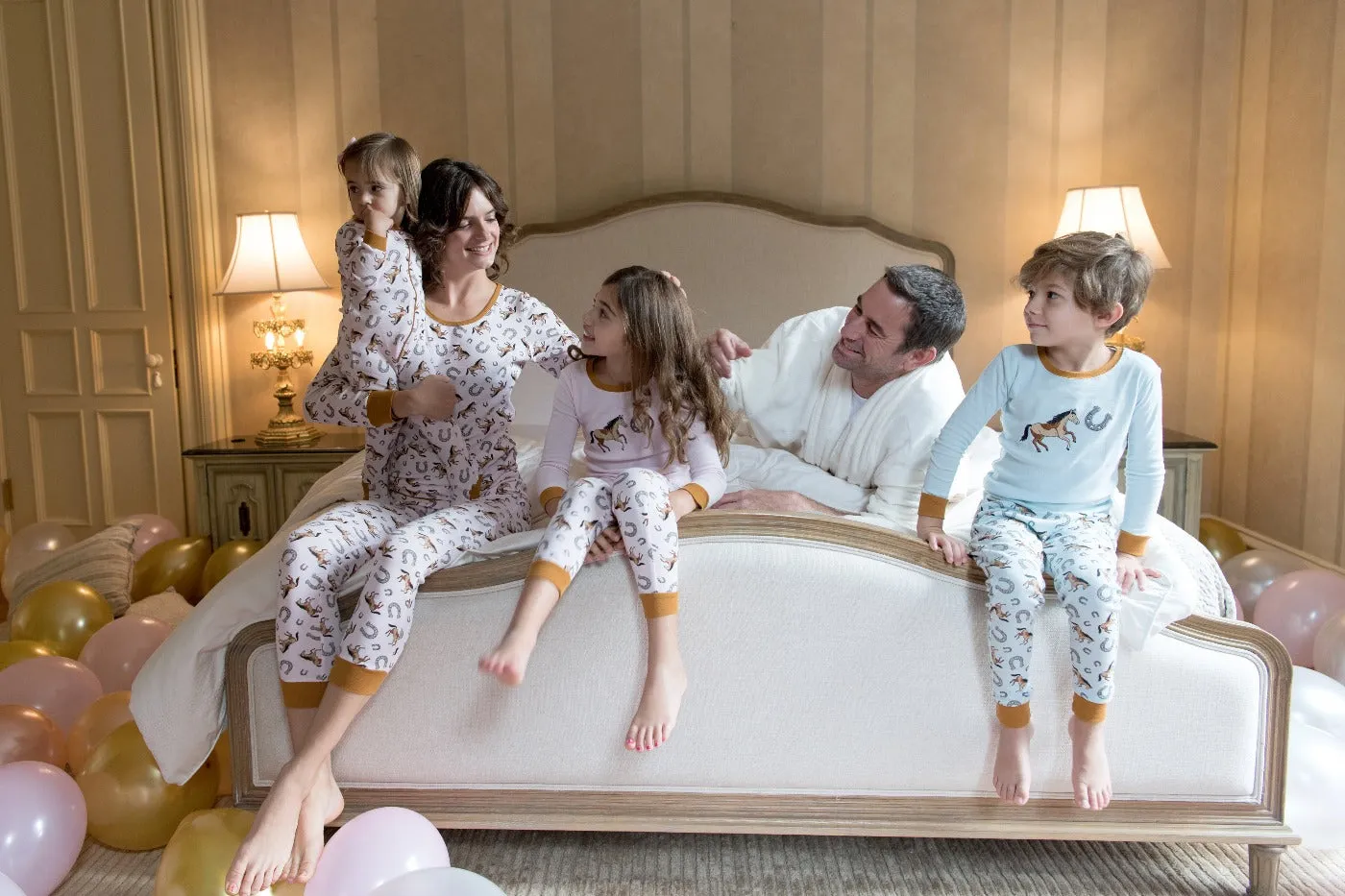 Horse Matching Family Pajama Set