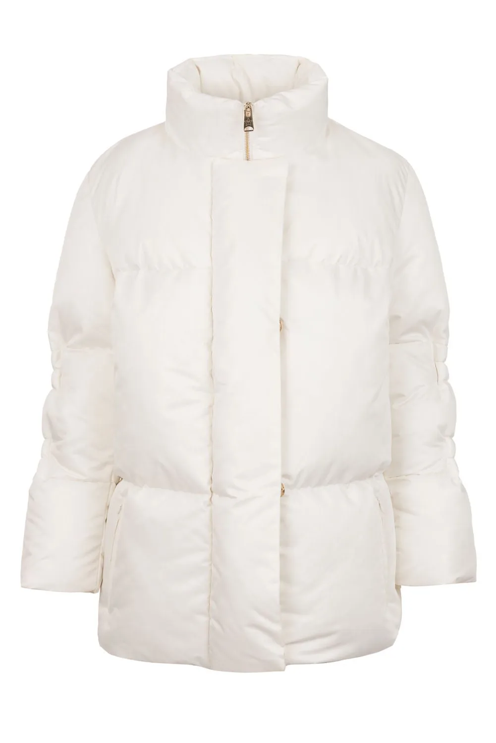 Ivory White Popski Puffer Size S