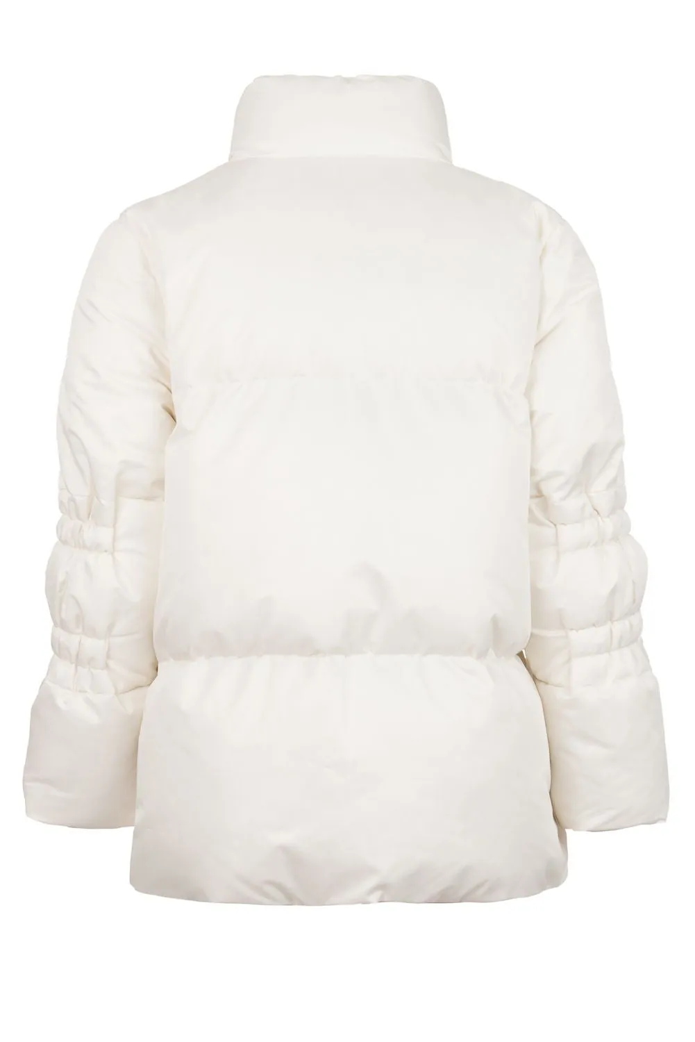 Ivory White Popski Puffer Size S