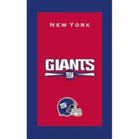 KR Strikeforce NFL on Fire Towel New York Giants