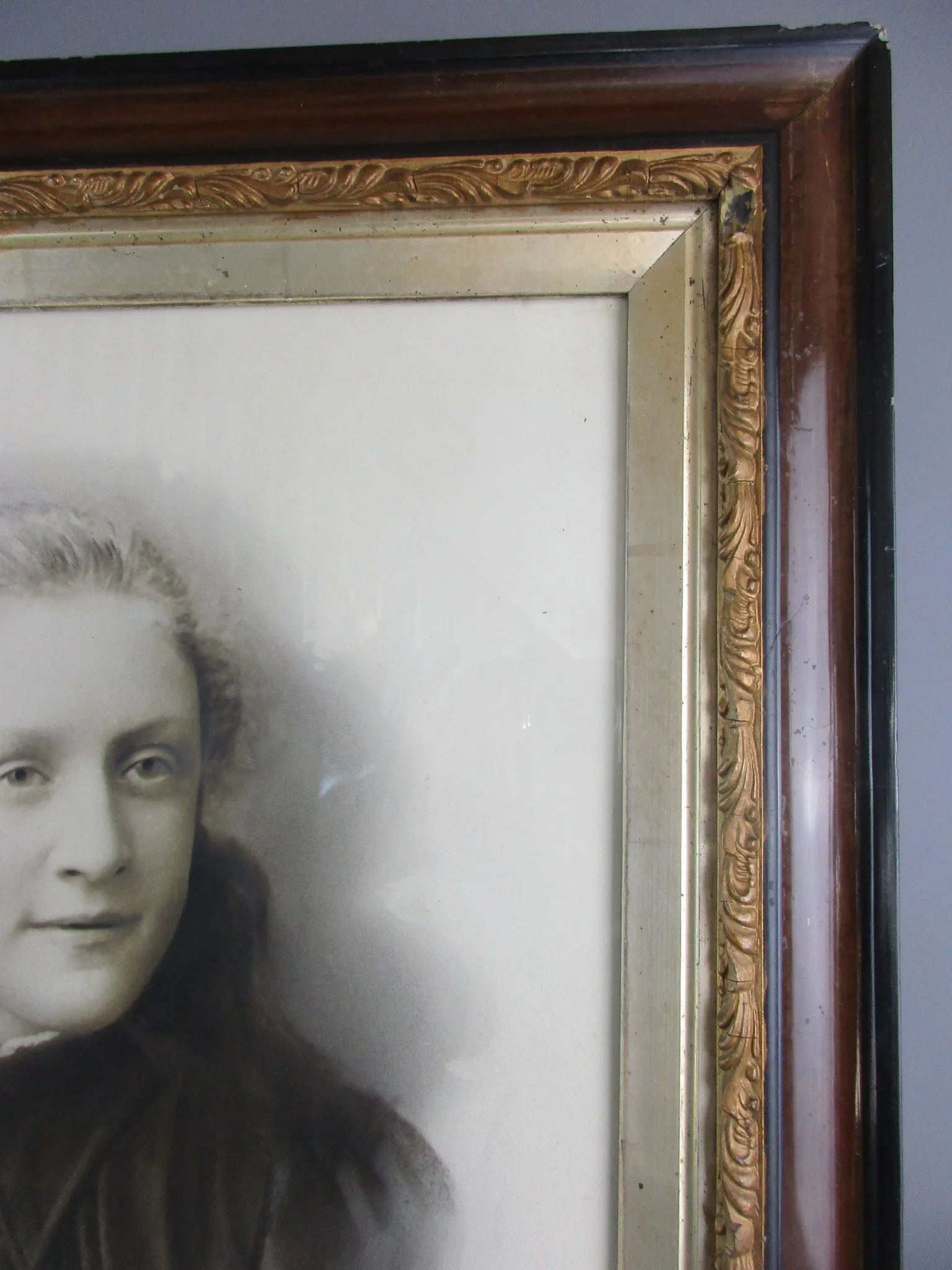 Lovely Early 1900's Antique Portrait of Pretty Victorian Girl