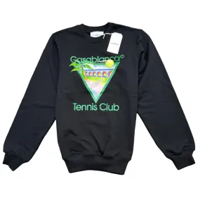 Men's Tennis Club Sweatshirt Black Size S