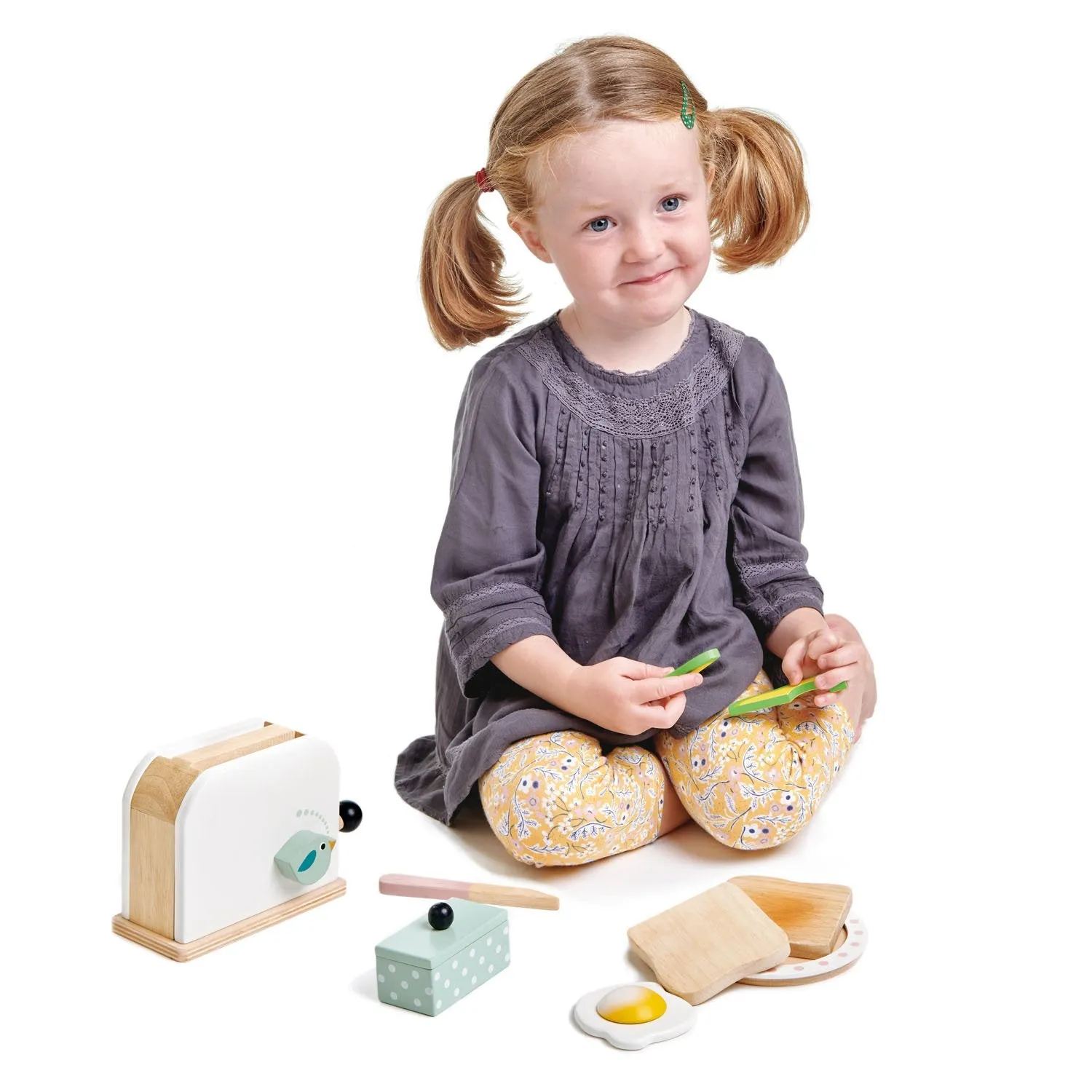 Mini Chef Breakfast Toaster Set