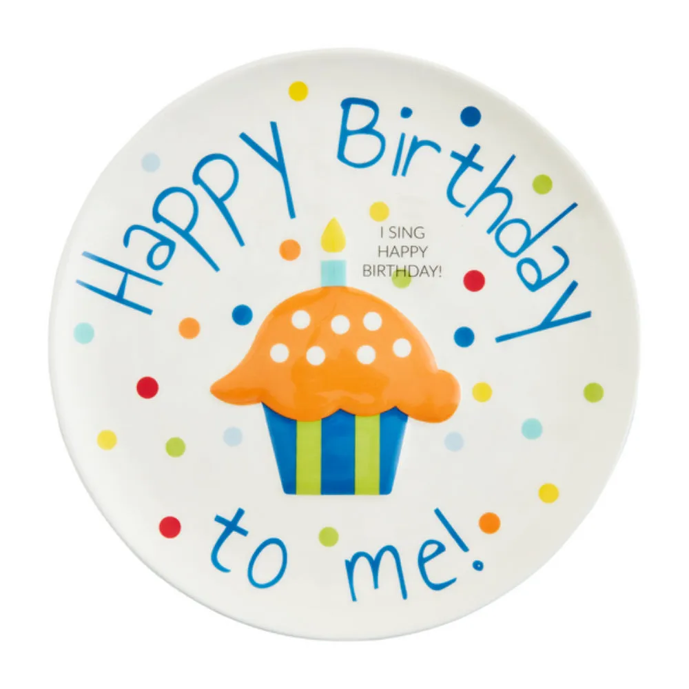 Mud Pie Birthday Singing Plate