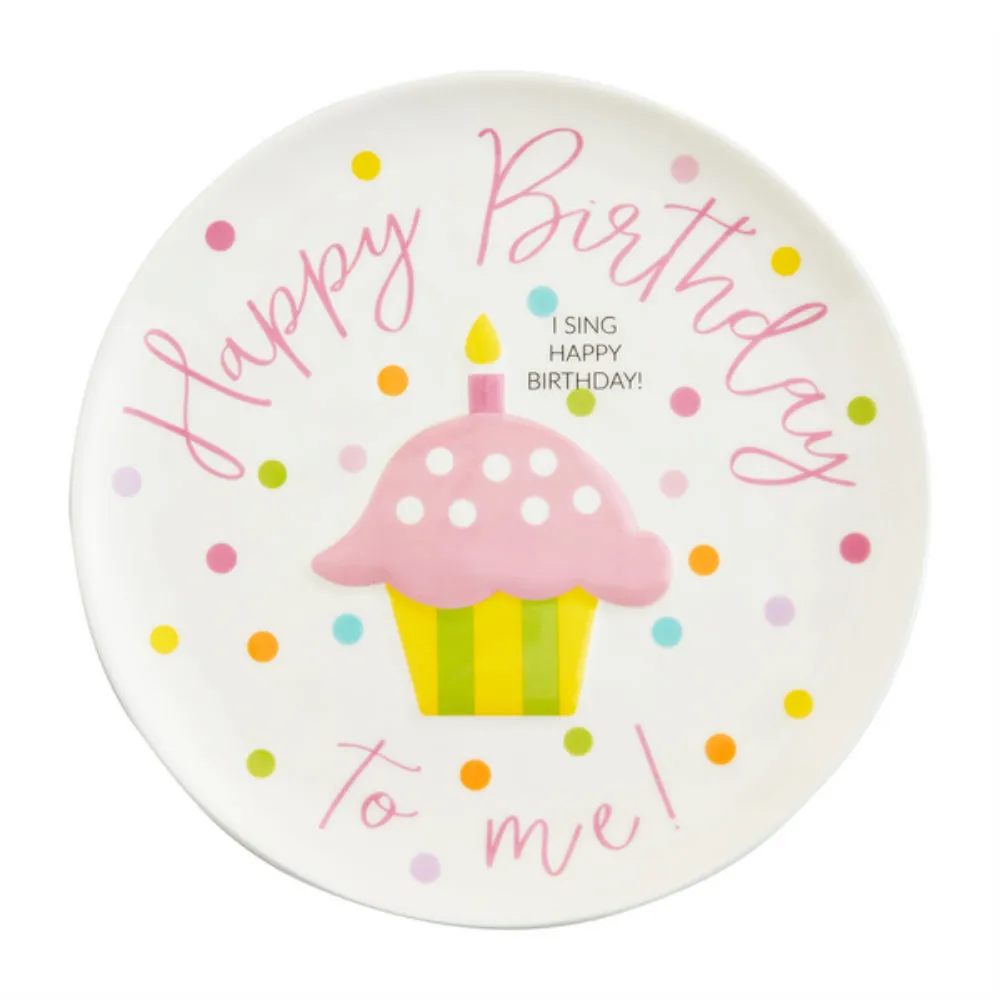 Mud Pie Birthday Singing Plate