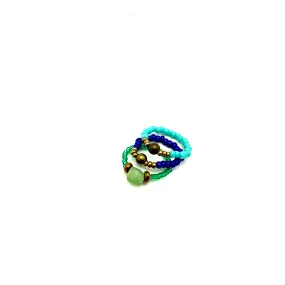 Ocean Stacker Rings- Set of 3