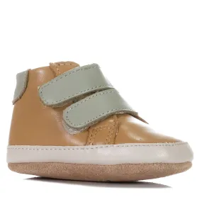 Pretty Brave Baby Hi-Top Tan/Sage