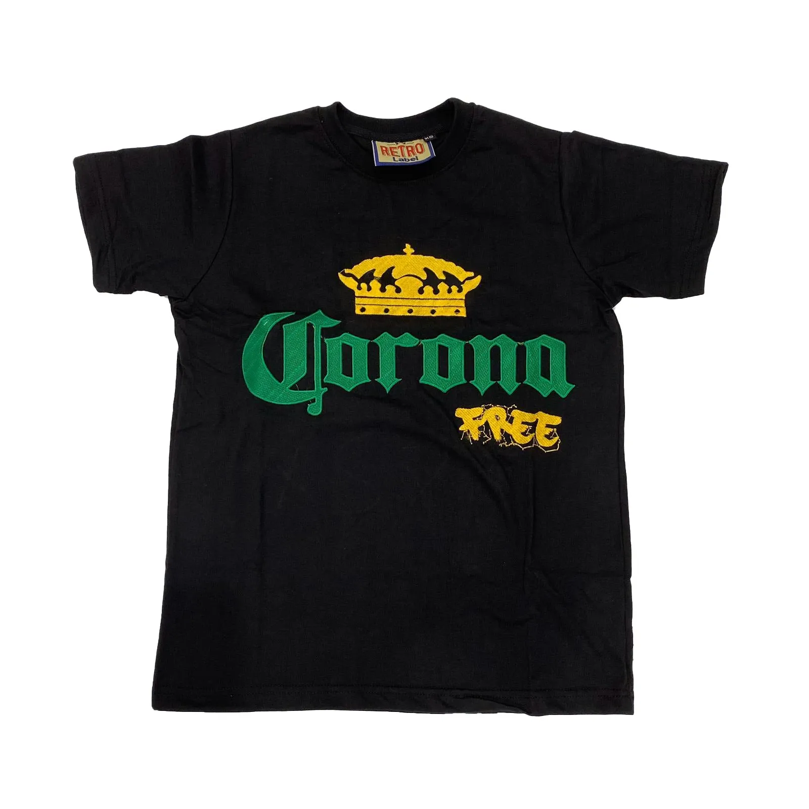 Retro Label Corona Free Shirt (Animal Instinct)