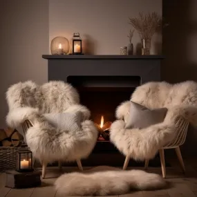 Sheepskin Rug Cappuccino