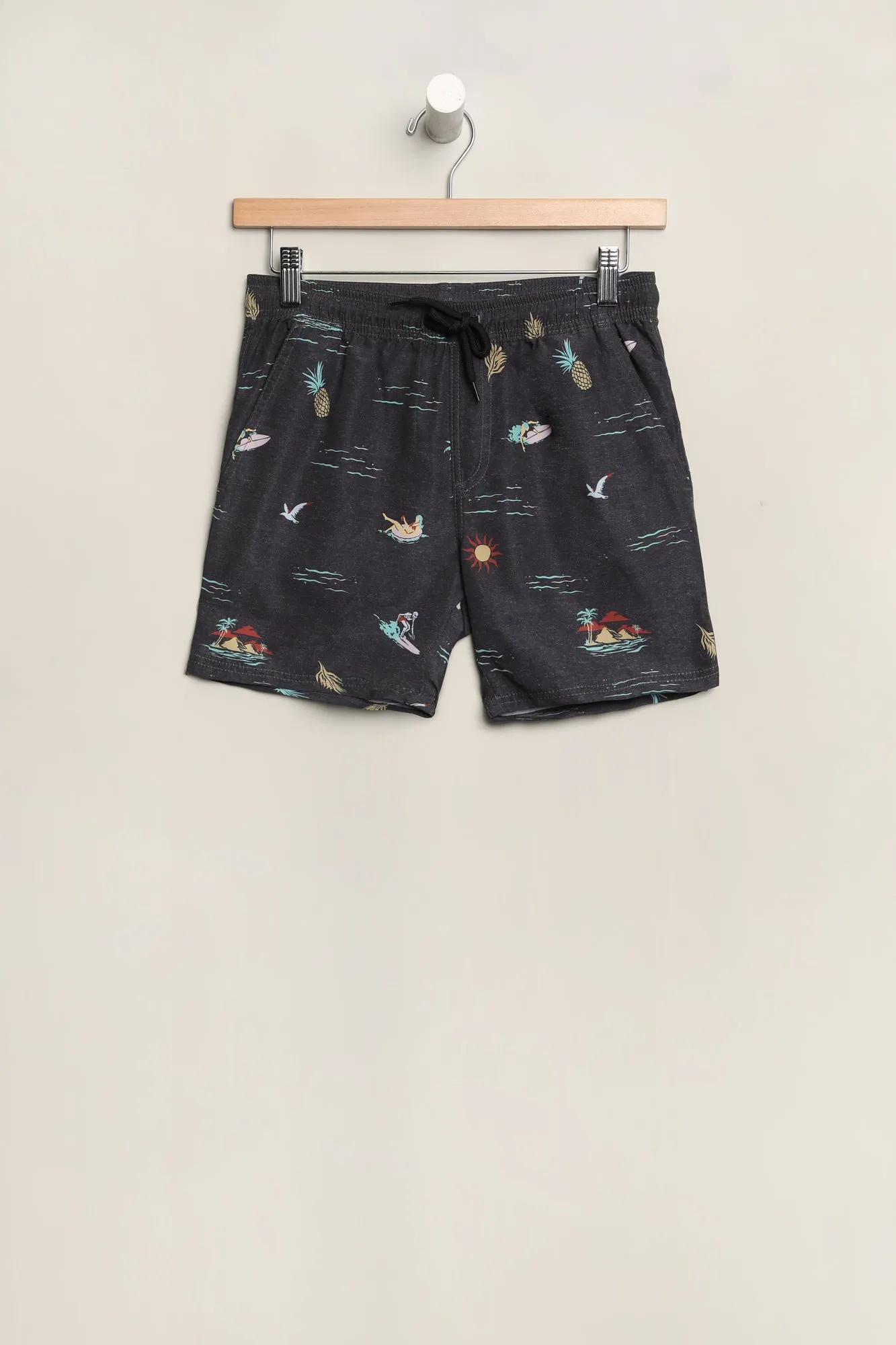 Short de Plage Imprimé Amnesia Junior