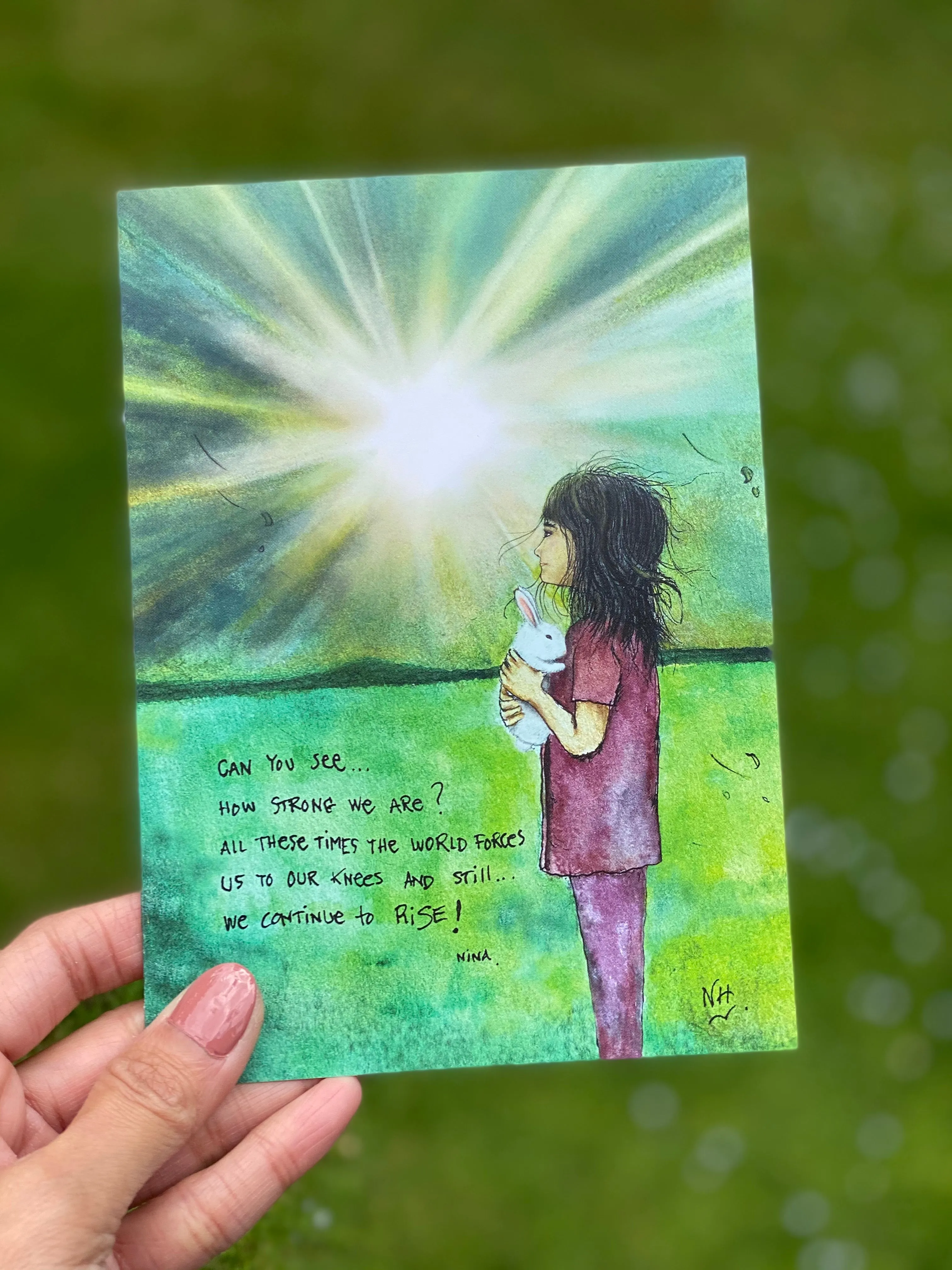 Still We Rise: Greeting Card