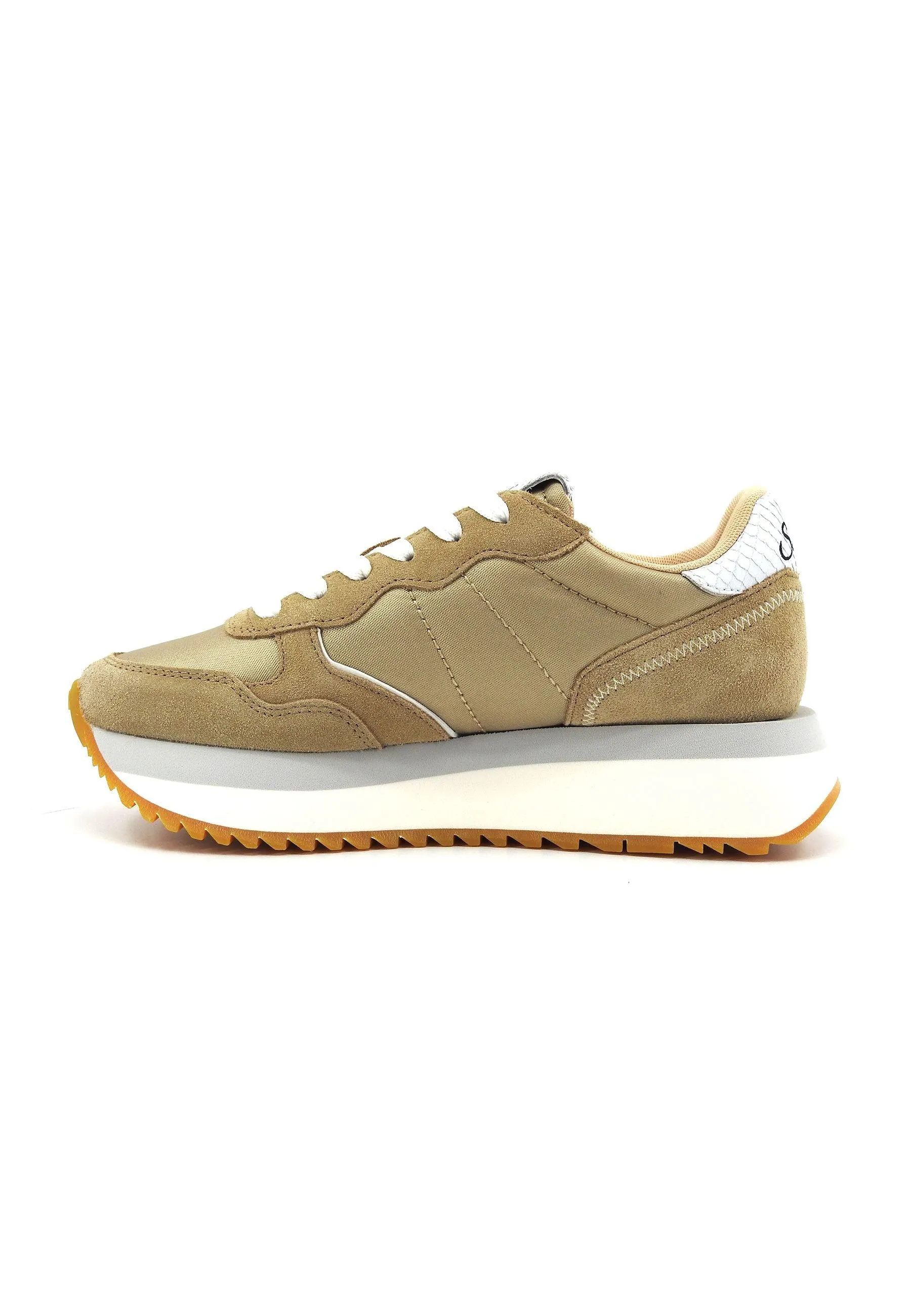 SUN68 Big Bright Sneaker Donna Oro Z34208