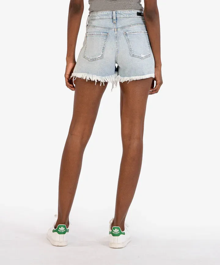 The Jane High Rise Long Short Full Wash