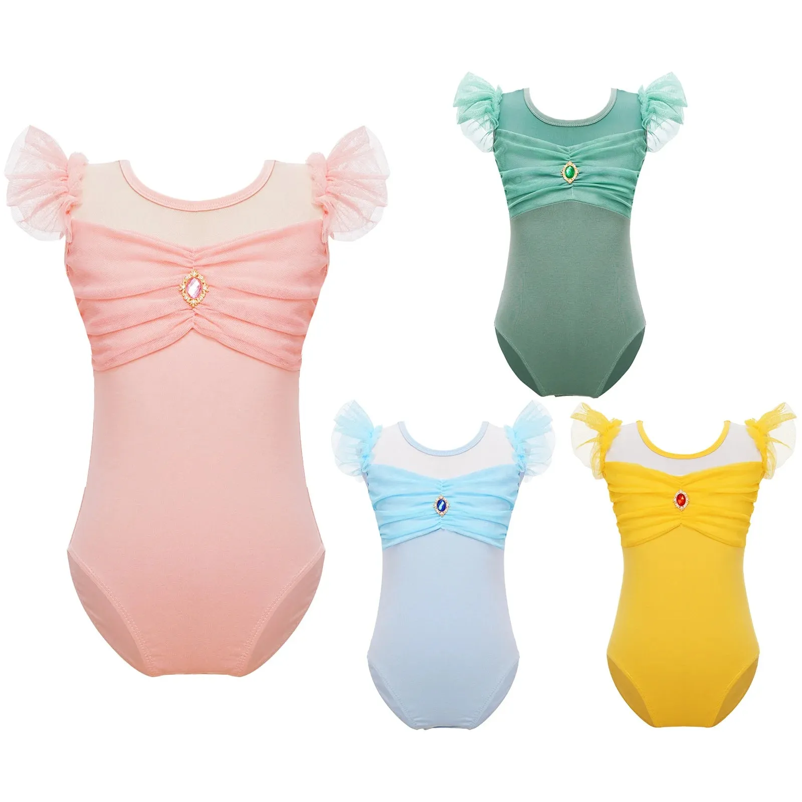 The Verna Girls Bodysuit/Leotard