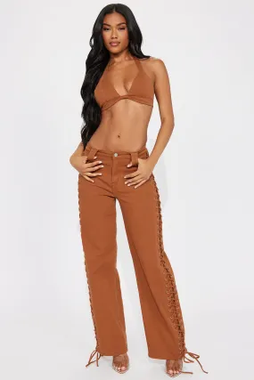 True Chemistry Pant Set - Brown