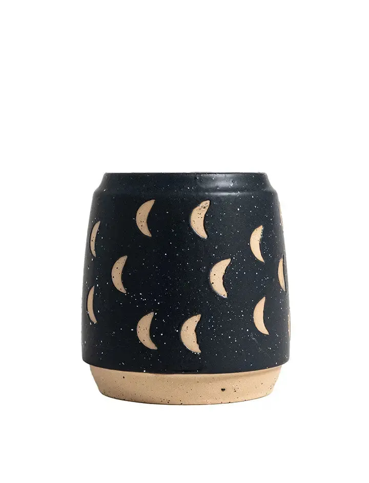 United by Blue 16oz Stoneware Potters Mug Black / Mini Moon