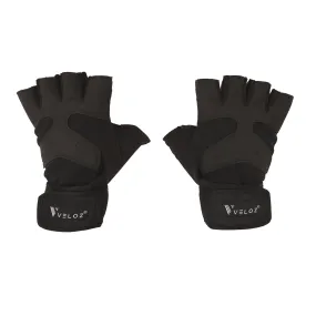 Veloz I Non-Slip Dots I Gym Gloves with Wrist Support