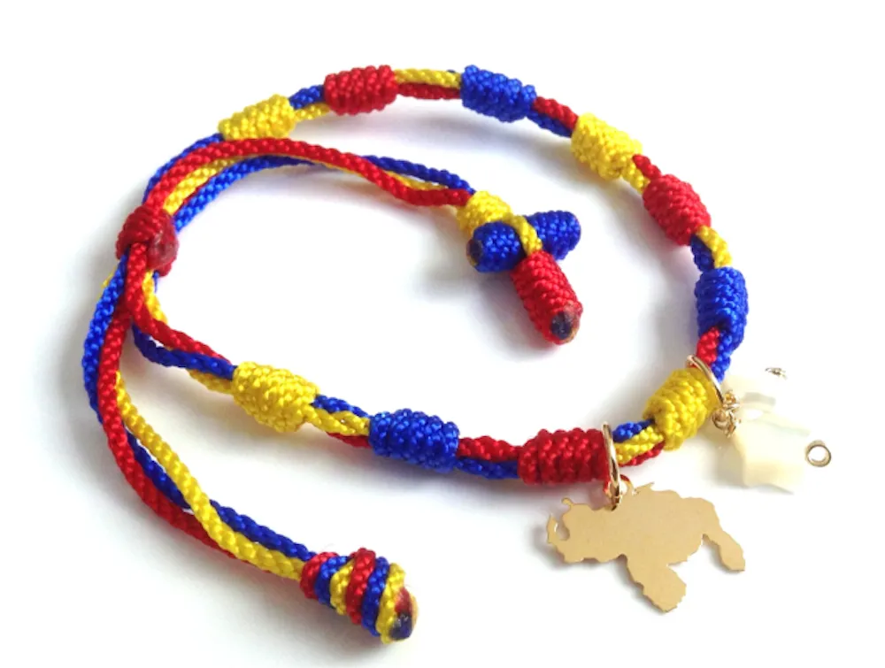 Venezuela Map Bracelet Pulseras Bandera de Venezuela