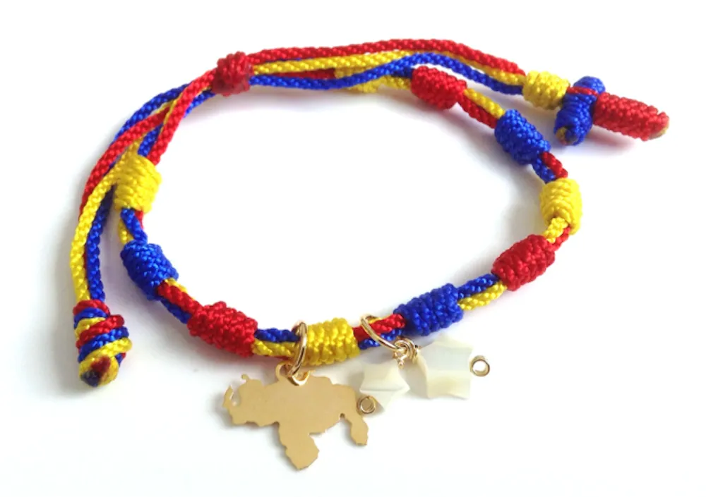 Venezuela Map Bracelet Pulseras Bandera de Venezuela