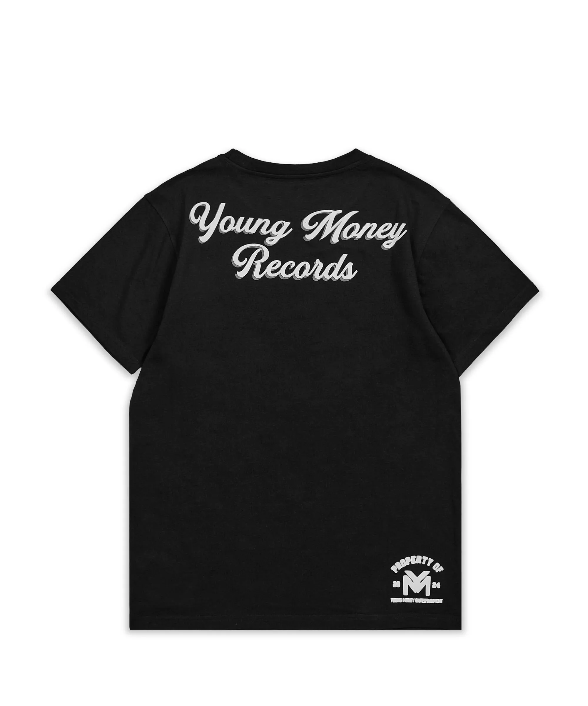 Young Money Records Short Sleeve Tee - Black